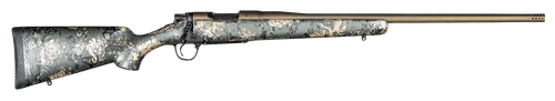 Christensen Arms 8010107300 Mesa FFT 6.5 Creedmoor 4+1 20" Threaded Barrel, Burnt Bronze Cerakote, Green with Black/Tan Webbing Stock