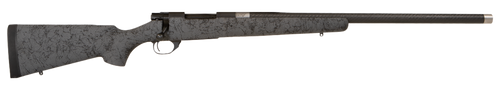 Howa HSCF65CGRY M1500 HS Precision 6.5 Creedmoor 5+1 24" Black Carbon Fiber Steel Barrel, Black Steel Receiver, Gray w/Black Webbing HS Precision Synthetic Stock