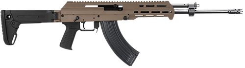 M+M Industries M10XZSHFDE M10X  7.62x39mm 30+1 16.50" Barrel w/Muzzle Brake, 5 Position Side Folding Collapsible Stock, Black Magpul SL Grip, Short Handguard Optics Ready