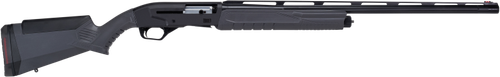 Savage Arms 57603 Renegauge Field Full Size 12 Gauge Semi-Auto 3" 4+1 26" Black Melonite Fluted Vent Rib Barrel, Matte Black Aluminum Receiver, Adjustable Matte Gray Synthetic Stock, Right Hand
