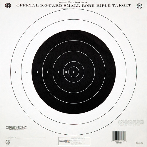 CHAMPION NRA GTQ4 100YD S/B T/Q 12PK