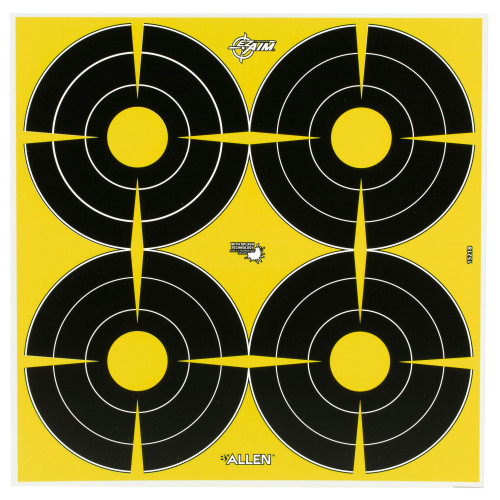 ALLEN EZ AIM 12"X12" 4 SPOT 8PK