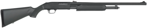 Mossberg 56435 500 Slugster 20 Gauge Pump 3" 5+1 24" Matte Blued Steel Barrel, Matte Blued Receiver, Fixed Synthetic Stock