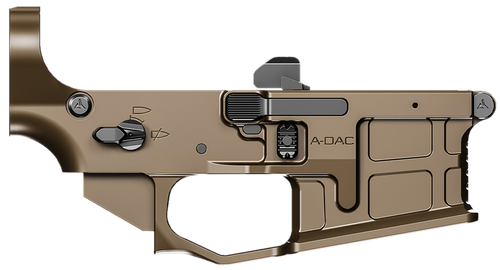 Radian Weapons R0389 A-DAC 15 Lower Receiver Aluminum Radian Brown Cerakote AR Platform