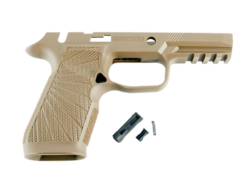 Wilson Combat 320CMT Grip Module Carry Compatible w/ Sig P320 Tan Polymer Frame