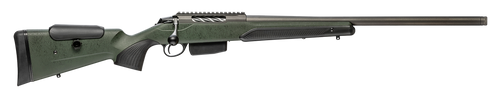 Tikka JRTXRSV331R10 T3x Super Varmint 300 Win Mag 5+1 23.70" Barrel, Tungsten Cerakote Metal Finish, Black Webbed Green Roughtech Stock