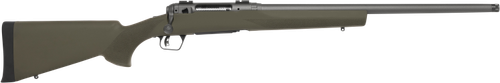 Savage Arms 58034 110 Trail Hunter 308 Win 4+1 22" Threaded/Medium Heavy Profile, Tungsten Gray Cerakote Barrel/Rec, OD Green Hogue Overmold Stock, Adj. AccuTrigger, Weaver Base