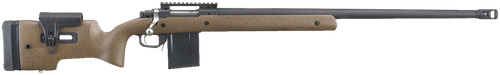 Ruger 57122 Hawkeye Long-Range Target Full Size 204 Ruger 10+1 26" Matte Black Steel Threaded Barrel, Picatinny Rail Steel Receiver, Black Speckled Brown Adj Comb & LOP Laminate Stock
