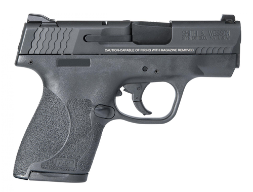 Smith & Wesson LE 11810 M&P 9 Shield M2.0 
9mm Luger Double 3.1" TNS 7+1/8+1 Black Polymer Grip Black Polymer Frame Black Armornite Stainless Steel Slide