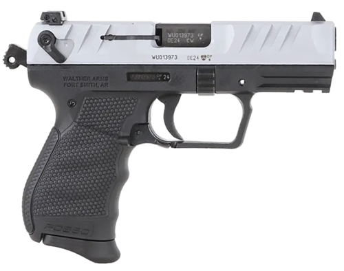 Walther Arms 5050509 PD380  Carry Frame 380 ACP 9+1 3.70" Black Stainless Steel Barrel, Stainless Serrated Steel Slide, Black Polymer Frame, Textured Wraparound Grip