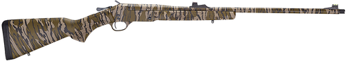 Henry H015T410 Turkey  Full Size 410 Gauge Break Open 3" 1rd 26" Mossy Oak Bottomland Single Shot Barrel, Drilled & Tapped Steel Receiver, Fixed Mossy Oak Bottomland Wood Stock, Right Hand