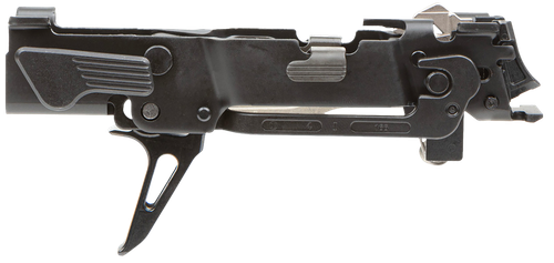Sig Sauer 8900165 P365 Custom Works Fire Control Unit *FFL Item (FCU Only), 9mm Luger/380 ACP, Black Nitride, Titanium Frame & Flat Face Trigger, Fits Sig P365 Parts