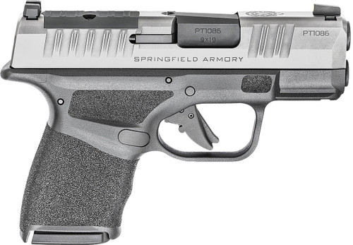 Springfield Armory HC9319SOSPCAP Hellcat OSP *CA Compliant 9mm Luger Gear up 2024 Includes Viridian RFX-11 Green Dot Optic, 3 10rd Magazines (Total of 5), Dual Range Bag