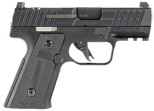 IWI US M9SLIM10CE MASADA Slim Commander Elite Compact Frame 9mm Luger 13+1 3.40" Black Button-Rifled Barrel, Black Optic Ready/Serrated Steel Slide, Black Aluminum Frame w/Picatinny Rail, Polymer Grip