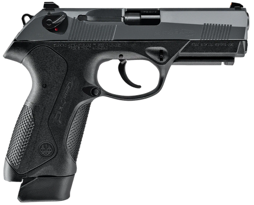 Beretta USA JXF9G17SD PX4 Storm G-SD Full Size Frame 9mm Luger 20+1/17+1 4" Black Inox Heavy Contour Rotating Barrel, Black Bruniton Serrated Steel Slide, Black Polymer Frame w/Picatinny Rail