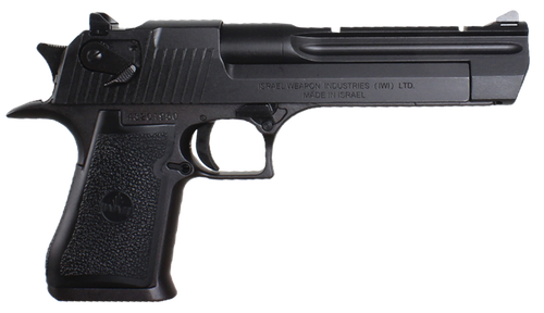 Magnum Research DE44CA Desert Eagle Mark XIX *CA Compliant 44 Rem Mag 6" 8+1 Black Carbon Steel Frame & Slide Black Rubber Grip