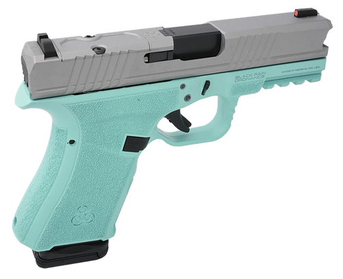 Black Rain Ordnance FL9MMTIFFSM   Compact Frame 9mm 15+1 4" Stainless Steel Slide