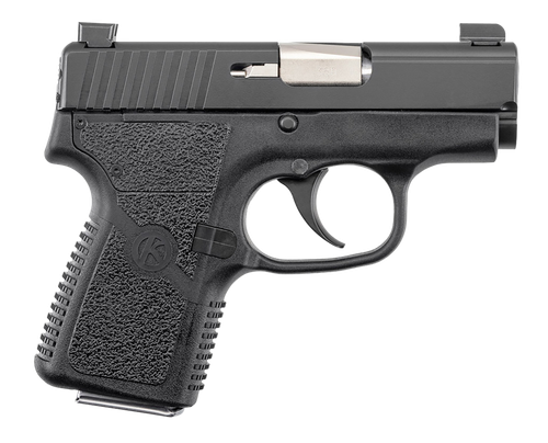 Kahr Arms KP3834N P380  380 ACP 6+1/7+1, 2.53" Stainless Match Grade Barrel, Matte Black Serrated Stainless Steel Slide, Black Polymer Frame, Black Textured Polymer Grip, Night Sights, Right Hand