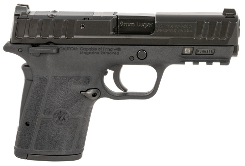 Smith & Wesson 13732 Equalizer  Micro-Compact 9mm Luger 10+1 3.68" Black Armornite Steel Barrel, Optic Ready/Serrated Slide, Black Polymer Frame w/Picatinny Rail, Black Textured Polymer Grips