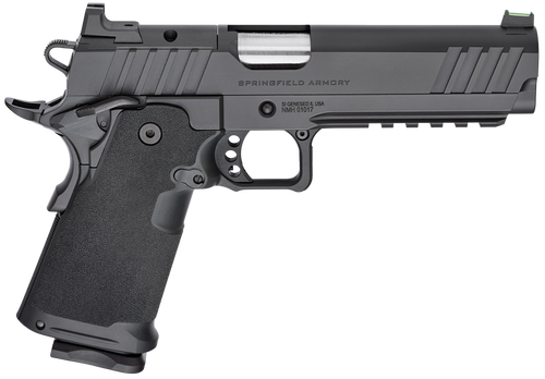 Springfield Armory PH9119AOSLC 1911 DS Prodigy 9mm 10+1 5" Black Cerakote Optic Ready/Serrated Carbon Steel Slide Black Cerakote Polymer Grip Ambidextrous