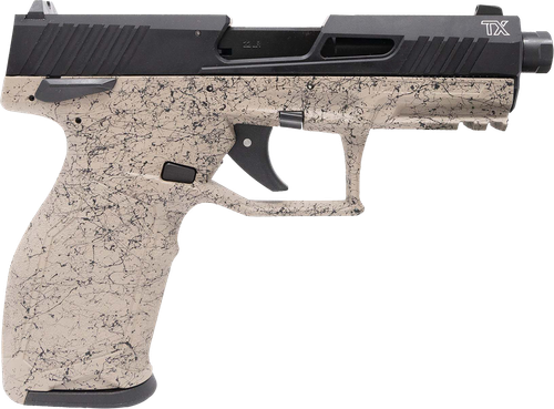 Taurus 12TX22141SP3 TX22 Gen 2 Full Size Frame 22 LR 16+1/22+1 4.10" Threaded Barrel, Serrated Slide, Polymer Frame w/Picatinny Rail, Right Hand