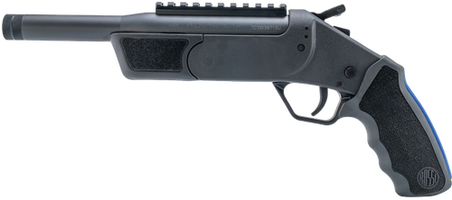 Rossi SSPB9300-BK Brawler  300 Blackout 1rd 9" Matte Black Single Shot Barrel, Picatinny Rail Receiver, Black Polymer Frame, Black Textured Rubber Grip