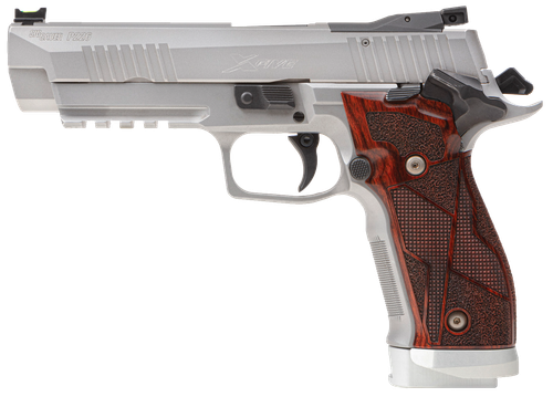 Sig Sauer 226X59CLASSIC P226 X-Five Classic 9mm Luger 20+1 5" SS w/Picatinny Rail & Beavertail Serrated SS/Optic Cut Slide Hogue Cocobolo Grip