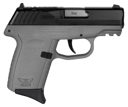 SCCY Industries CPX2CBSGRDRG3 CPX-2 Gen3 RD 9mm Luger 10+1 3.10" Sniper Gray Polymer w/Picatinny Rail Serrated Black Nitride SS Slide Sniper Gray Polymer Grip