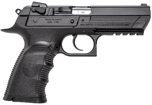 Magnum Research BE99153RL Baby Eagle III  9mm 15+1 4.43" Black Oxide Carbon Steel Slide Black Textured
