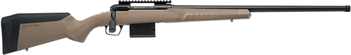 Savage Arms 57008 110 Tactical Desert 6.5 Creedmoor 10+1 24", Matte Black Metal, Flat Dark Earth Fixed AccuStock with AccuFit