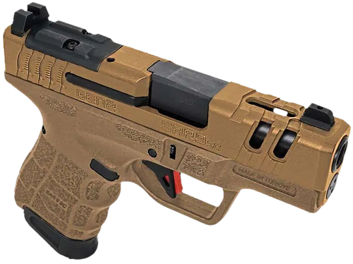 SAR USA SAR9SCG2BR SAR9 SC Gen2 Sub-Compact Frame 9mm Luger 15+1 3.30" Black Steel Barrel, Bronze Cerakote Steel Optic Ready/Ported/Serrated Slide, Bronze Polymer Frame, Bronze Polymer Grip