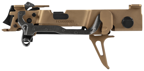 Sig Sauer 8900160 P320 Custom Works Fire Control Unit *FFL Item (FCU Only), 9mm Luger/40 S&W/357 Sig, Gold Nitride, Titanium Frame & Flat Face Skeletonized Trigger, Fits Sig P320 Parts