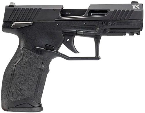 Taurus 1-2TX22341-15 TX22 Gen 2 Full Size Frame 22 LR 15+1 4.10" Matte Black Steel Barrel, Black Hard Coat Anodized Serrated Slide, Black Polymer Frame w/Picatinny Rail, Right Hand