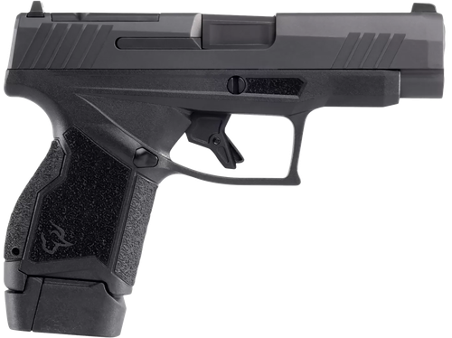 Taurus 1GX4XLP941 GX4XL T.O.R.O. Micro-Compact Frame 9mm Luger 11+1/13+1 3.70" Black DLC Steel Barrel, Black Gas Nitride Optic Cut/Serrated Alloy Steel Slide, Black Polymer Frame & Grip, Right Hand