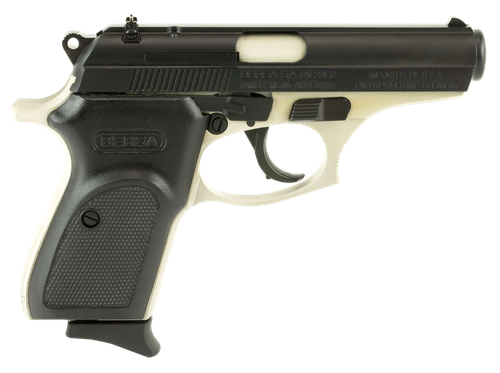 Bersa T22DT Thunder  Micro-Compact Frame 22 LR 10+1 3.50" Nickel Steel Barrel, Matte Black Serrated Slide, Nickel Aluminum Frame w/Beavertail