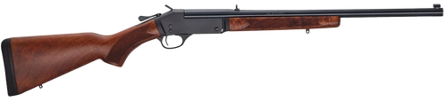 Henry H0154570 Single Shot  45-70 Gov Caliber with 1rd Capacity, 22" Barrel, Overall Blued Metal Finish & American Walnut Stock, Right Hand (Full Size)