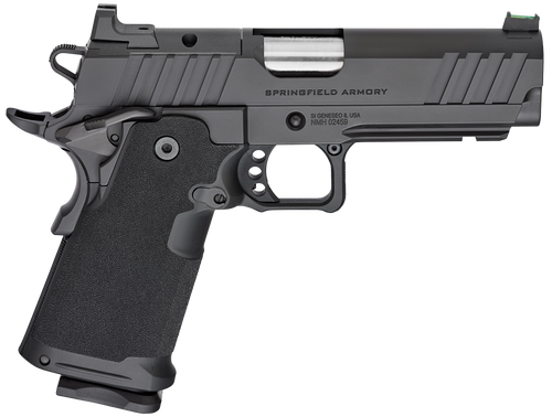 Springfield Armory PH9117AOSLC 1911 DS Prodigy 9mm 10+1 4.25" Black Cerakote Optic Ready/Serrated Carbon Steel Slide Black Cerakote Polymer Grip Ambidextrous