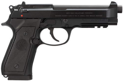 Beretta USA J9A4F11 96A1  40 S&W 4.90" Barrel 10+1, Black Bruniton Alloy Frame, Serrated Steel Slide & Polymer Grip