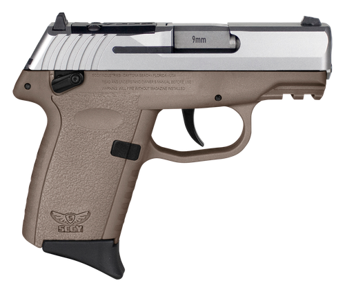 SCCY Industries CPX1TTDERDRG3 CPX-1 Gen3 RDR 9mm Luger 10+1 3.10" Flat Dark Earth Polymer w/ Picatinny Rail Serrated SS Slide Flat Dark Earth Polymer Grip