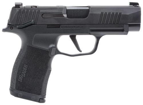 Sig Sauer 365XL9BXR3PMS10 P365XL *MA Compliant 9mm Luger 10+1 3.70" Black Barrel, Black Nitron Optic Ready/Serrated SS Slide, Black SS Frame w/Beavertail &  Black Polymer Grips