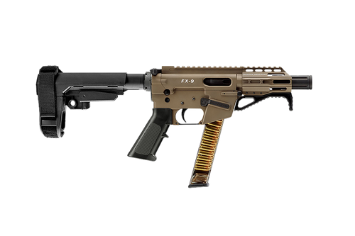 FREEDOM ORDNANCE FX9P4S-FDE FX9P  9mm Luger 31+1 4" Flat Dark Earth