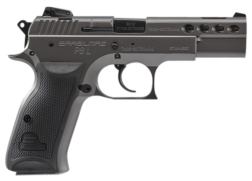 SAR USA P8LST P8L  9mm Luger 17+1 4.60" Black Ported Steel Barrel, Black Steel Ported/Serrated Slide, Black Steel Frame w/Beavertail, Black Polymer Grip, Right Hand