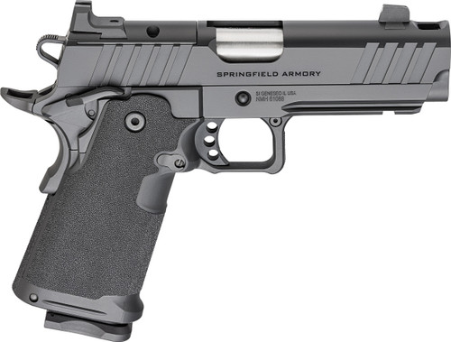 Springfield Armory PH9117AOSCOMP Prodigy DS  9mm Luger 20+1 4.25" Stainless Match Grade Bull Barrel, Black Cerakote Optic Ready Carbon Steel Slide & Frame w/Beavertail, Black Polymer Grip