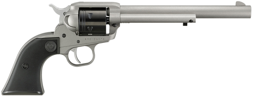 Ruger 2039 Wrangler  22 LR 6 Shot 7.50" Silver Cerakote Steel Barrel, Silver Cerakote Aluminum Frame, Black Cerakote Cylinder, Black Checkered Polymer Grip, Transfer Bar Safety, Exposed Hammer