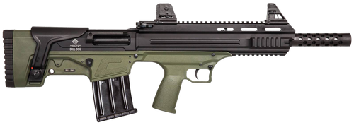 ATI ATIG410BDG Bulldog  410 Gauge Semi-Auto 3" 5+1 16" Green Aluminum Receiver/Fixed Synthetic Stock