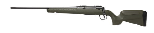 Savage Arms 32130 Axis 2 Compact 7mm-08 Rem 4+1 20" Matte Black Heavy Sporter Barrel, Matte Black Drilled & Tapped Carbon Steel Receiver, Fixed OD Green Synthetic Stock, Left Hand