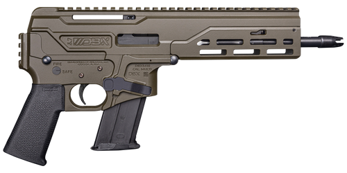 Diamondback DB165AL101 DBX  Sports South Exclusive 5.7x28mm 20+1 8" Black Nitride Threaded Barrel, M-LOK Handguard, OD Green Aluminum Picatinny Rail Receiver, Black Magpul K Grip