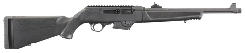 Ruger 19100 PC Carbine  9mm Luger 17+1 16.12" Threaded/Fluted Barrel, Type III Hard Coat Anodized Aluminum Alloy Receiver, Synthetic Stock, Optics Ready
