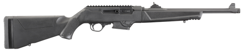 Ruger 19100 PC Carbine  9mm Luger 17+1 16.12" Threaded/Fluted Barrel, Type III Hard Coat Anodized Aluminum Alloy Receiver, Synthetic Stock, Optics Ready