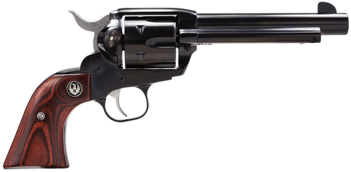 Ruger 5101 Vaquero  Medium Frame 45 Colt (Long Colt) 6rd 5.50" Blued Steel Barrel, Cylinder & Frame, Hardwood Grip, Transfer Bar Safety, Exposed Hammer
